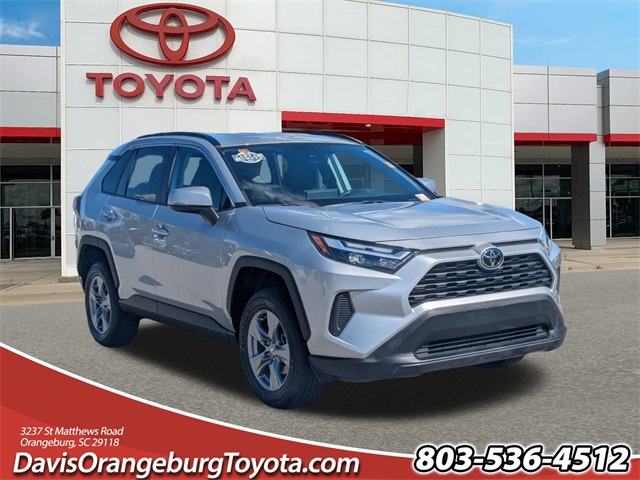 2024 Toyota RAV4 XLE Silver at Davis Toyota of Orangeburg