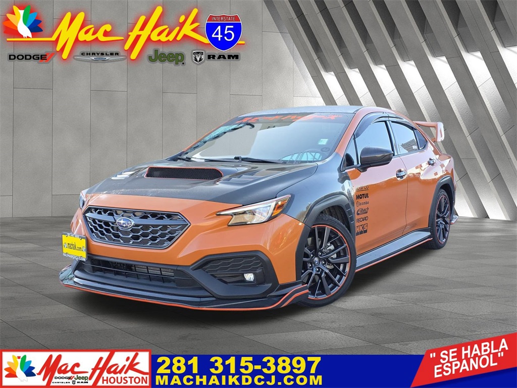 2022 Subaru WRX Premium Orange at AutoSavvy Houston Northwest