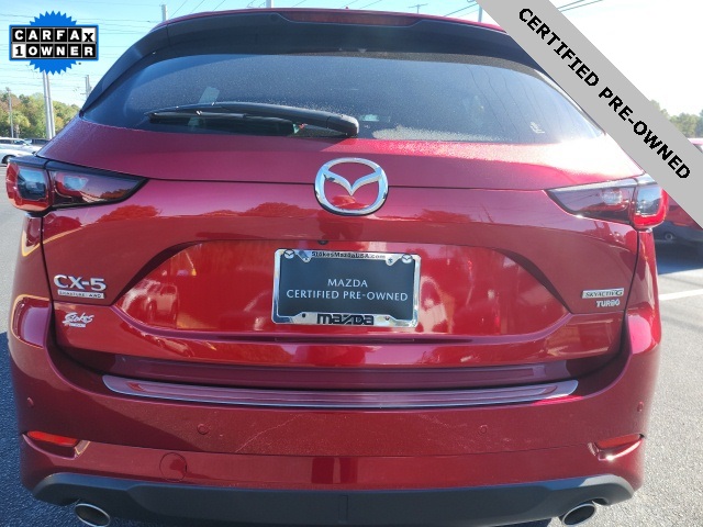 2023 Mazda CX-5 2.5 Turbo Signature Red at Stokes Mazda