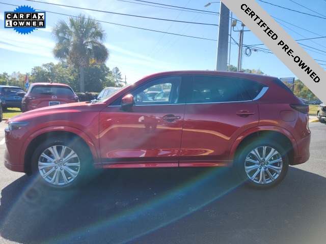 2023 Mazda CX-5 2.5 Turbo Signature Red at Stokes Mazda