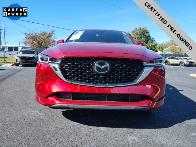 2023 Mazda CX-5 2.5 Turbo Signature Red at Stokes Mazda