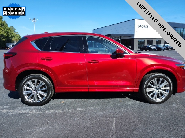 2023 Mazda CX-5 2.5 Turbo Signature Red at Stokes Mazda