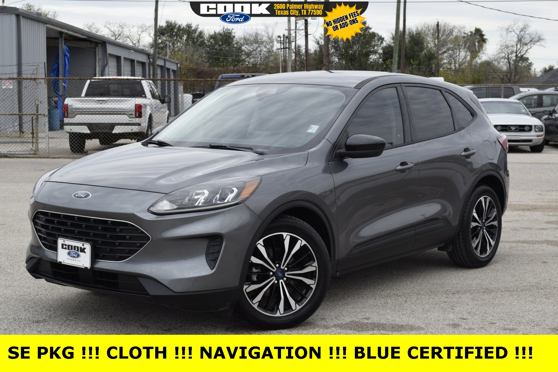 2022 Ford Escape SE Gray at DeMontrond Ford