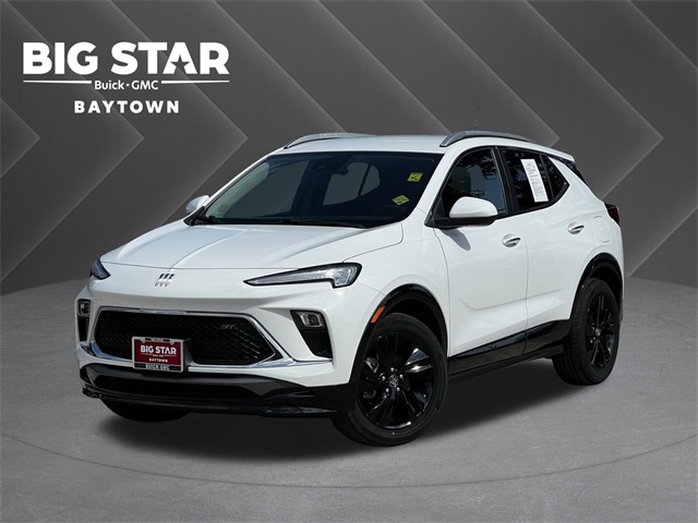 2024 Buick Encore GX Sport Touring White at North Houston Mitsubishi