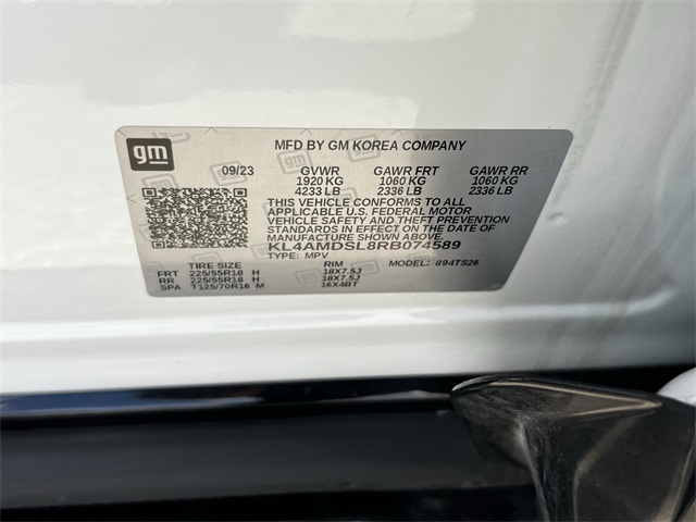 2024 Buick Encore GX Sport Touring White at North Houston Mitsubishi