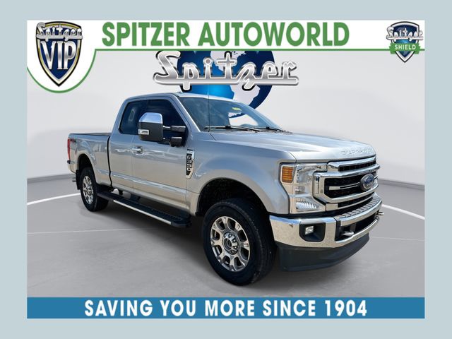 Silver Metallic 2021 Ford F-350 Super Duty Pickup Truck Four-Wheel Drive Automatic