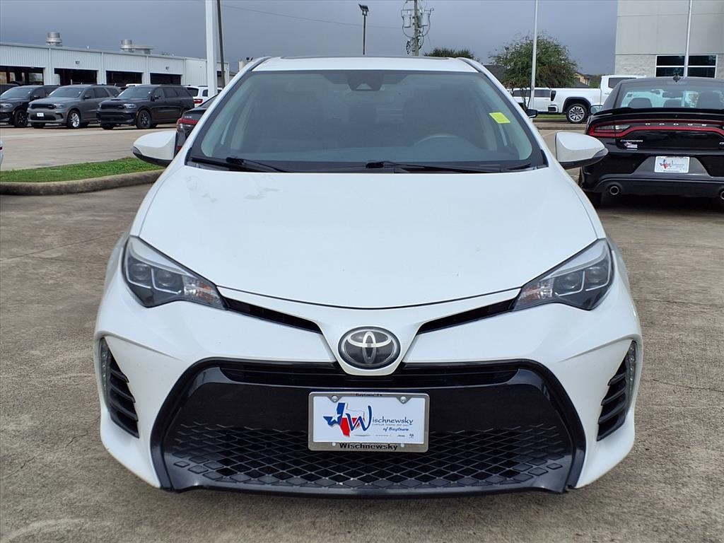 2017 Toyota Corolla L White at South Houston Nissan