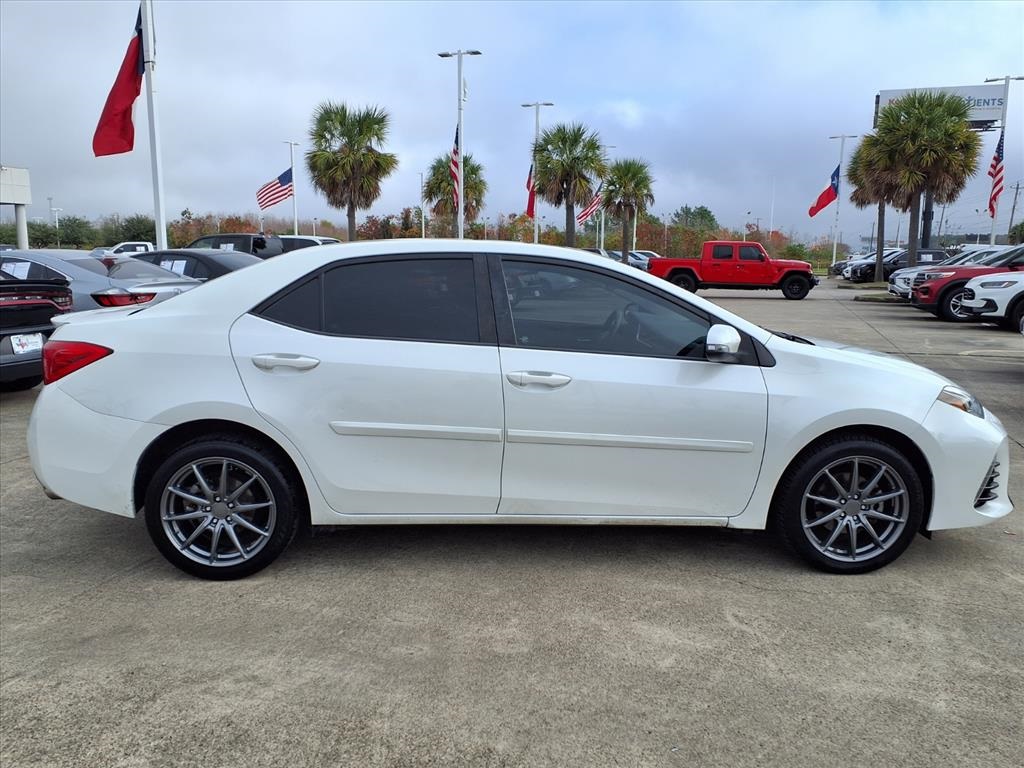 2017 Toyota Corolla L White at South Houston Nissan