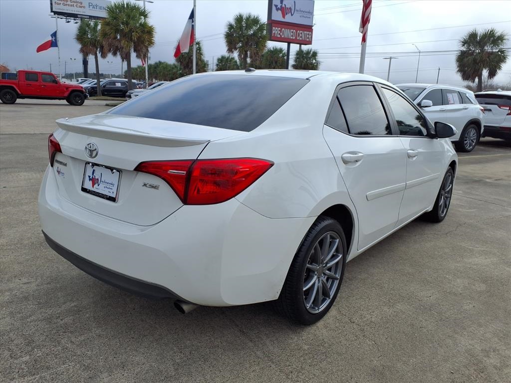 2017 Toyota Corolla L White at South Houston Nissan