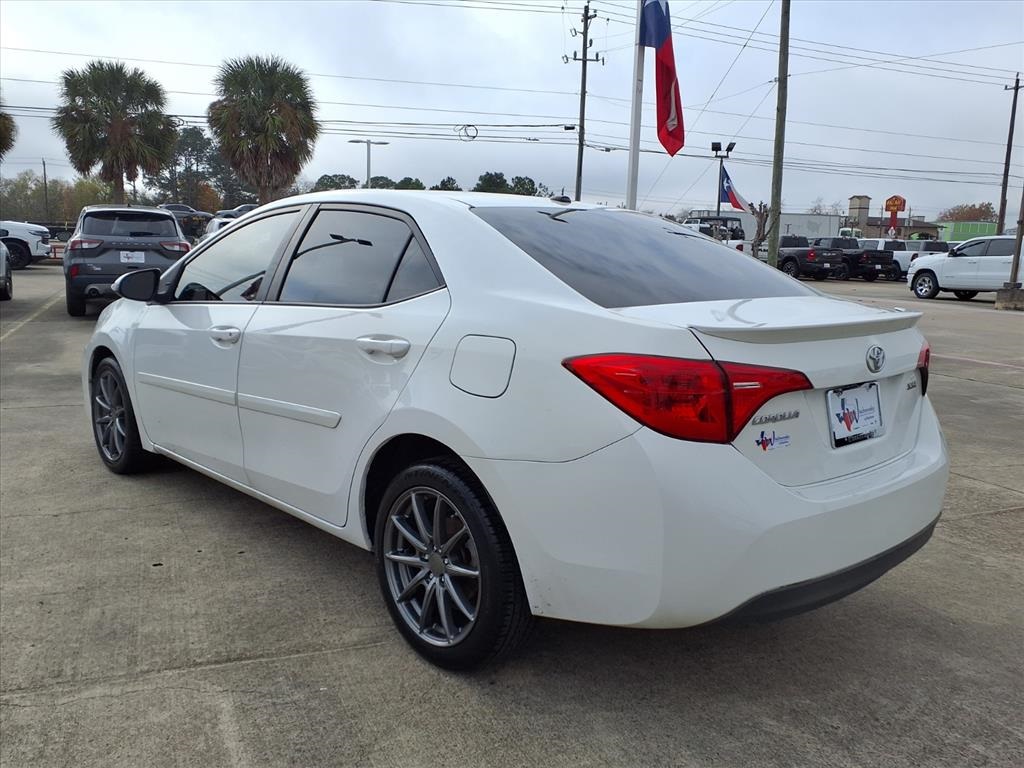 2017 Toyota Corolla L White at South Houston Nissan