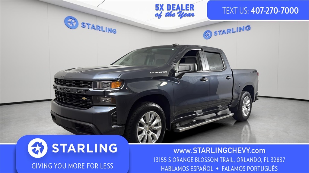 2021 Chevrolet Silverado 1500 Custom Crew Cab RWD