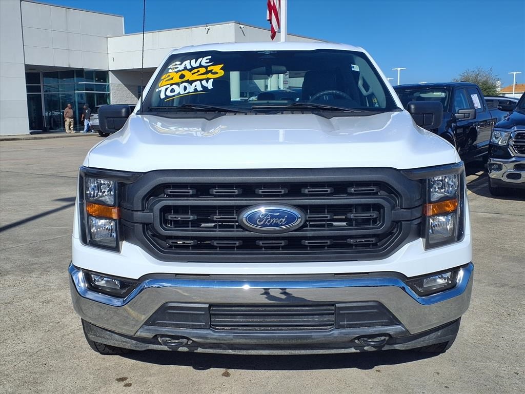 2023 Ford F-150 XL White at Texan Dodge Chrysler Jeep Ram