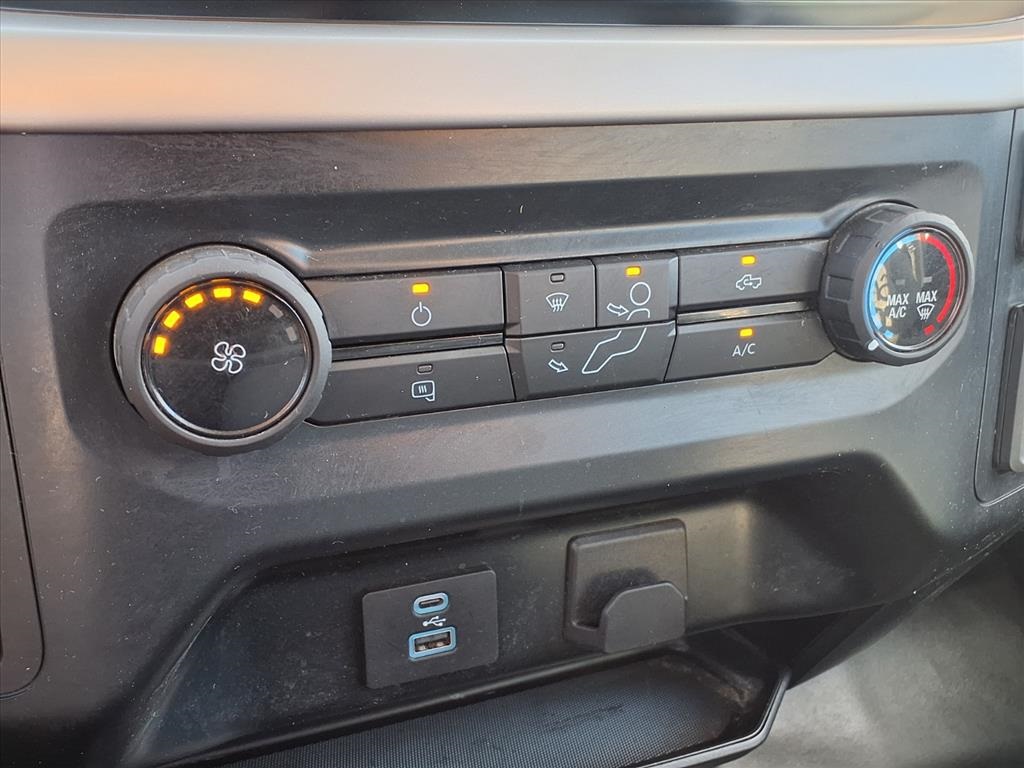 2023 Ford F-150 XL White at Texan Dodge Chrysler Jeep Ram