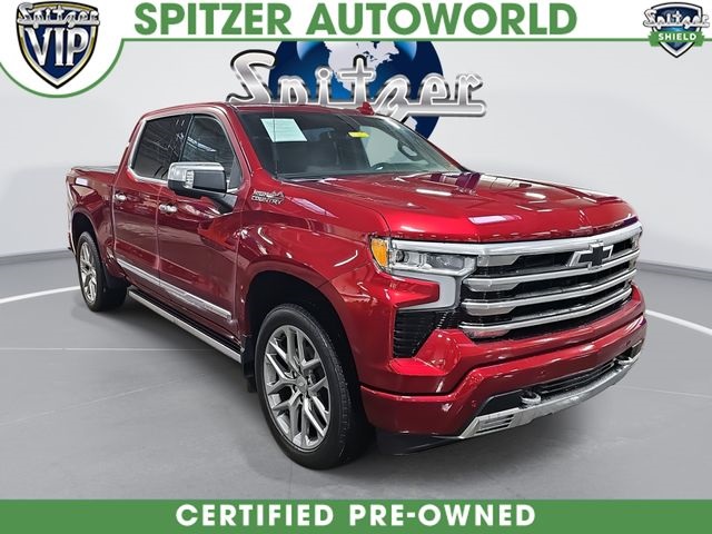 Radiant Red Tintcoat 2026 Chevrolet Silverado 1500 High Country Crew Cab 4WD Pickup Truck Four-Wheel Drive Automatic