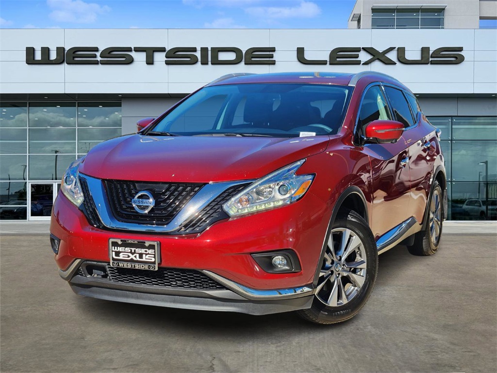 2016 Nissan Murano SL Red at Community Honda