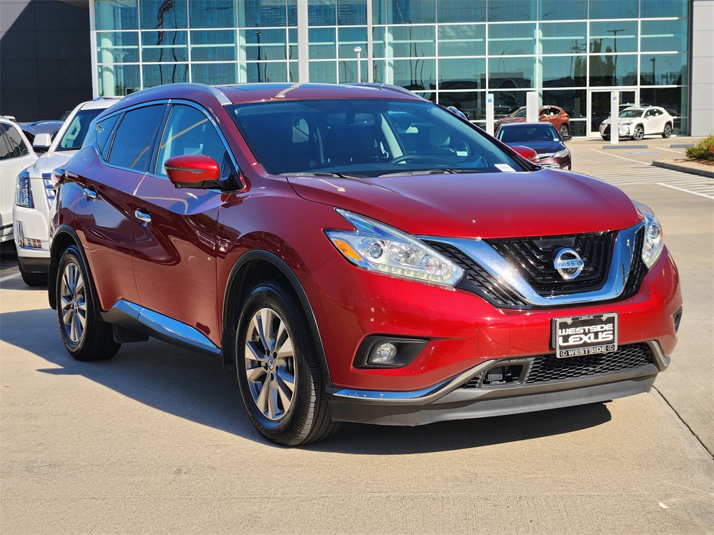 2016 Nissan Murano SL Red at Community Honda