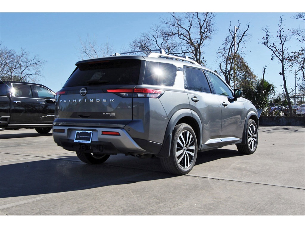 2023 Nissan Pathfinder Platinum Gray at Baytown Hyundai