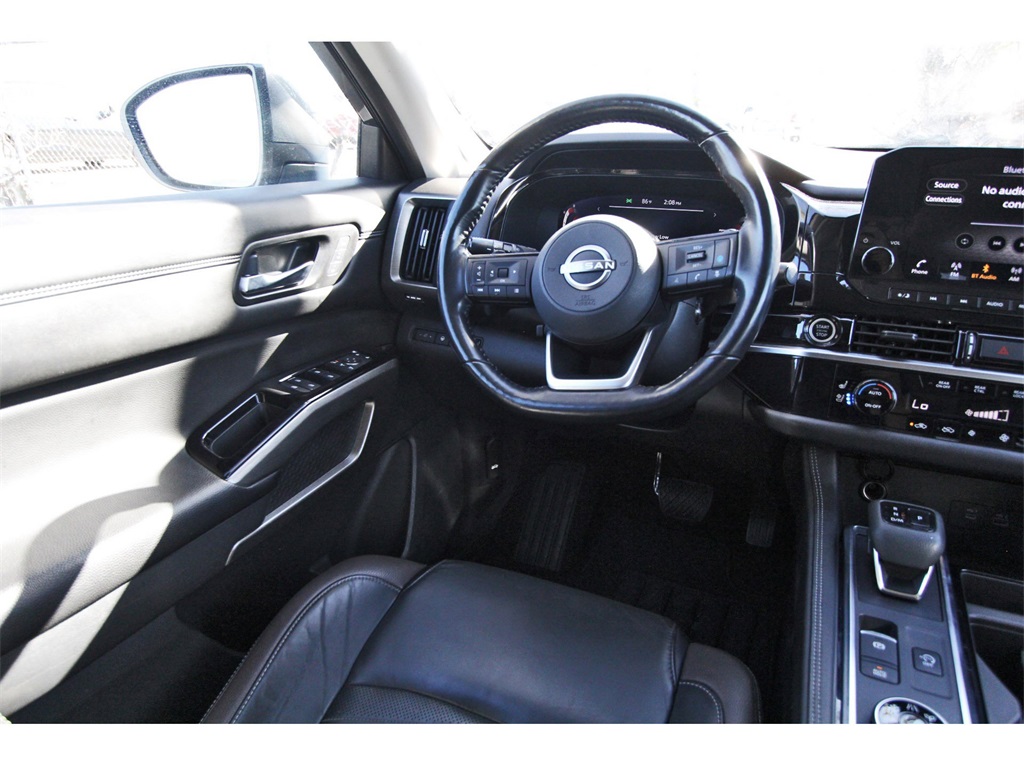 2023 Nissan Pathfinder Platinum Gray at Baytown Hyundai