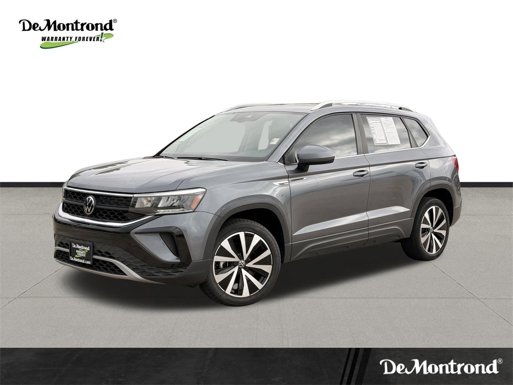 2023 Volkswagen Taos 1.5T SE Gray at DeMontrond Auto Country