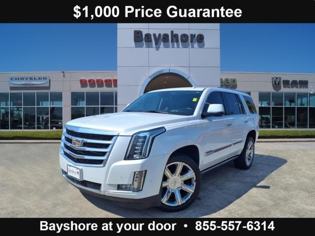 2020 Cadillac Escalade Premium Luxury White at Westside Lexus