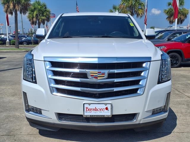 2020 Cadillac Escalade Premium Luxury White at Westside Lexus