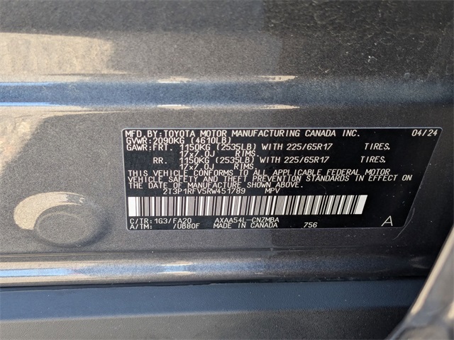 2024 Toyota RAV4 XLE Gray at Davis Toyota of Orangeburg