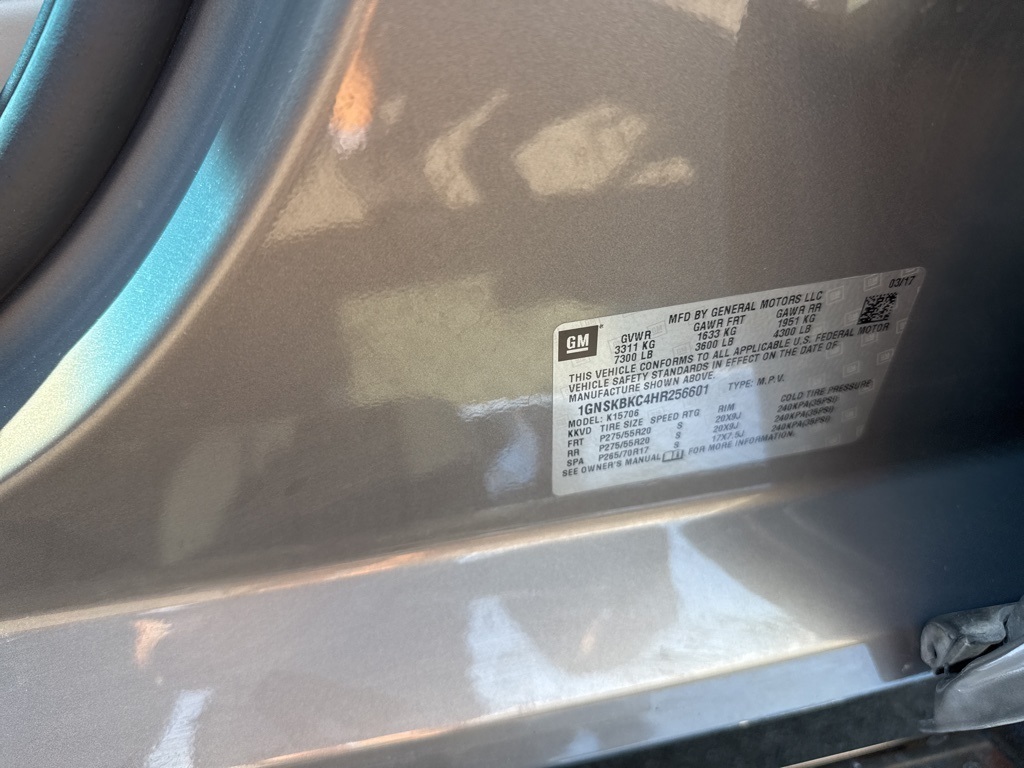 2017 Chevrolet Tahoe