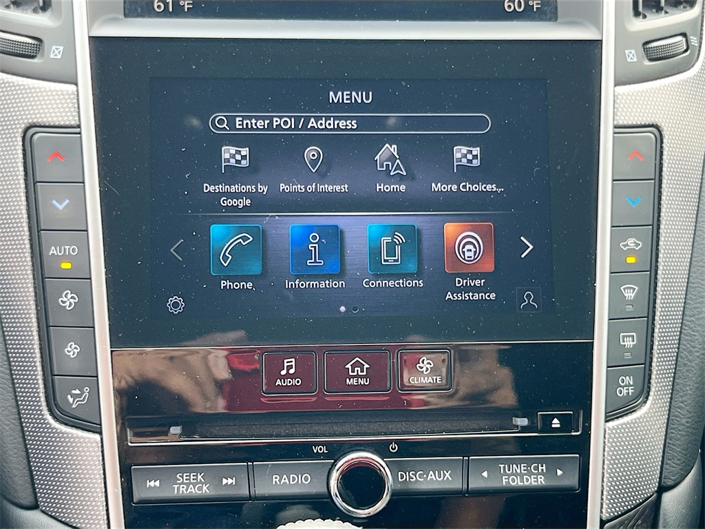 2024 INFINITI Q50 SENSORY White at AutoSavvy Houston Southwest