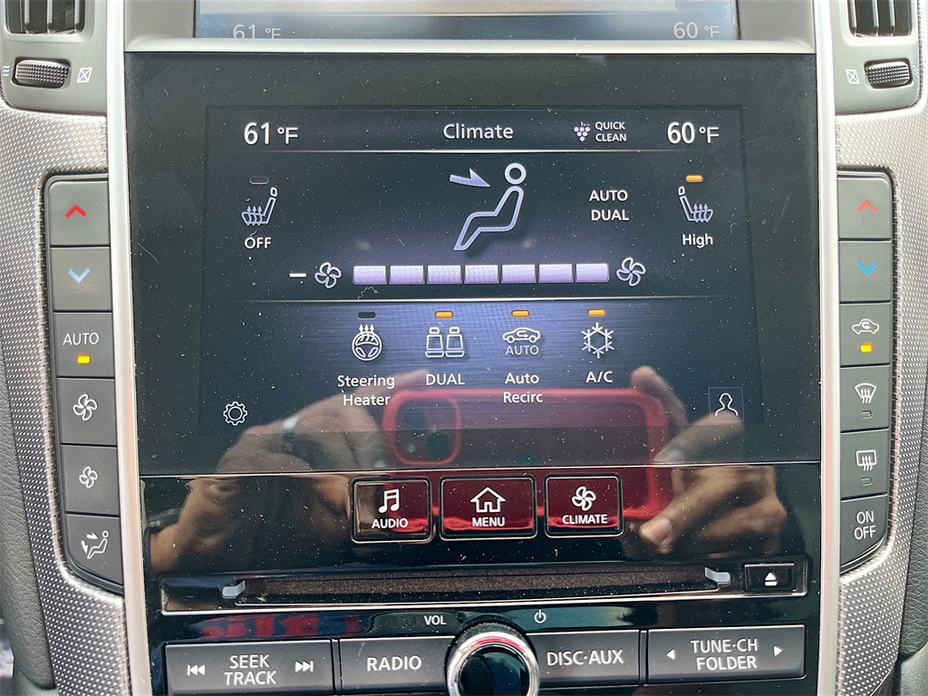 2024 INFINITI Q50 SENSORY White at AutoSavvy Houston Southwest