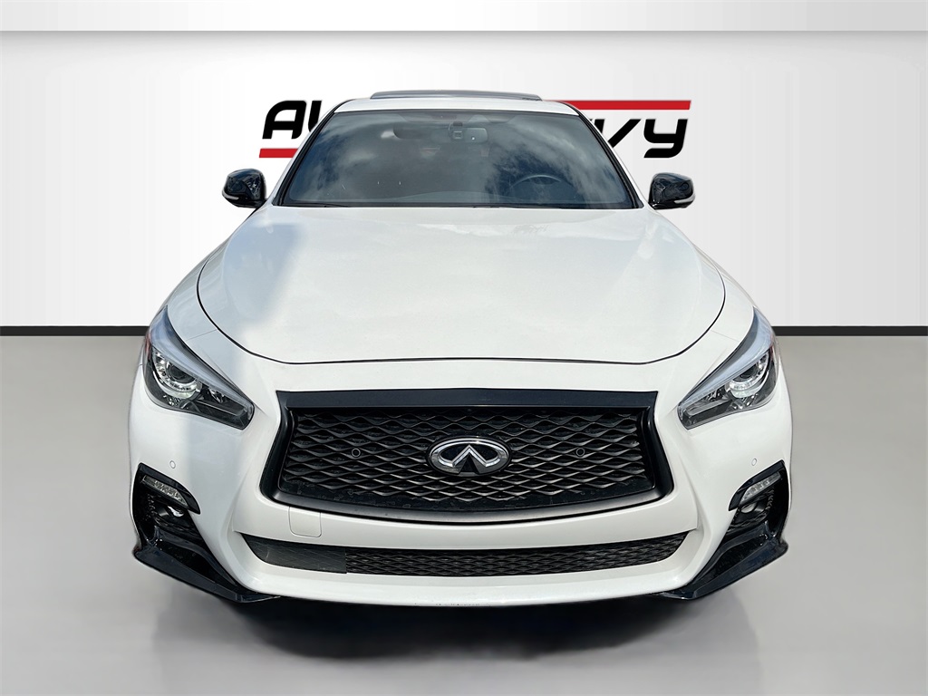 2024 INFINITI Q50 SENSORY White at AutoSavvy Houston Southwest