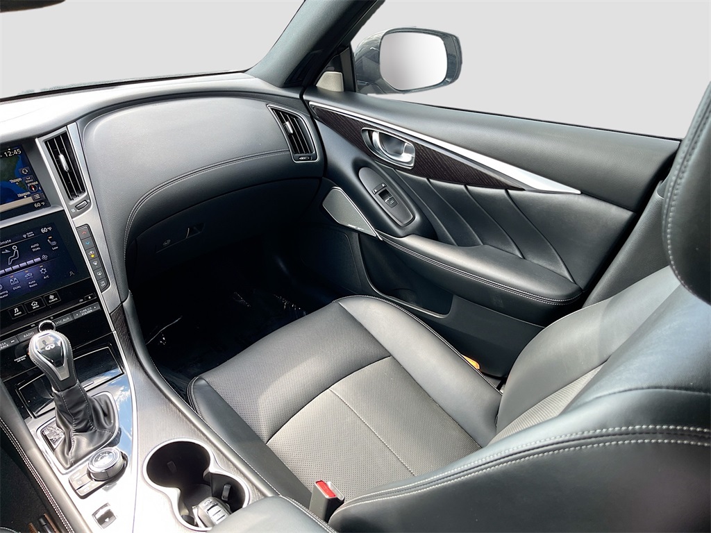 2024 INFINITI Q50 SENSORY White at AutoSavvy Houston Southwest