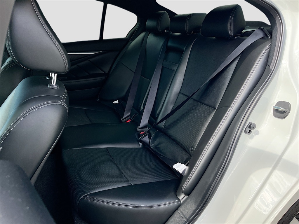 2024 INFINITI Q50 SENSORY White at AutoSavvy Houston Southwest