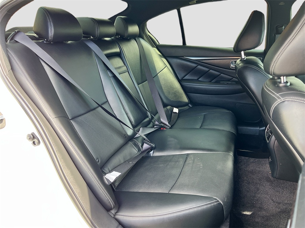 2024 INFINITI Q50 SENSORY White at AutoSavvy Houston Southwest