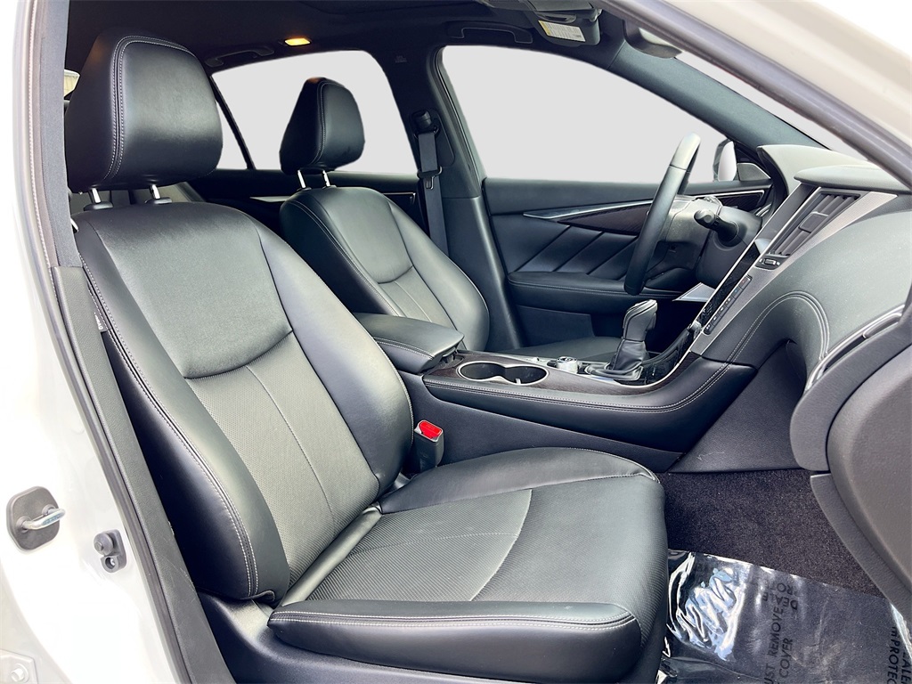 2024 INFINITI Q50 SENSORY White at AutoSavvy Houston Southwest