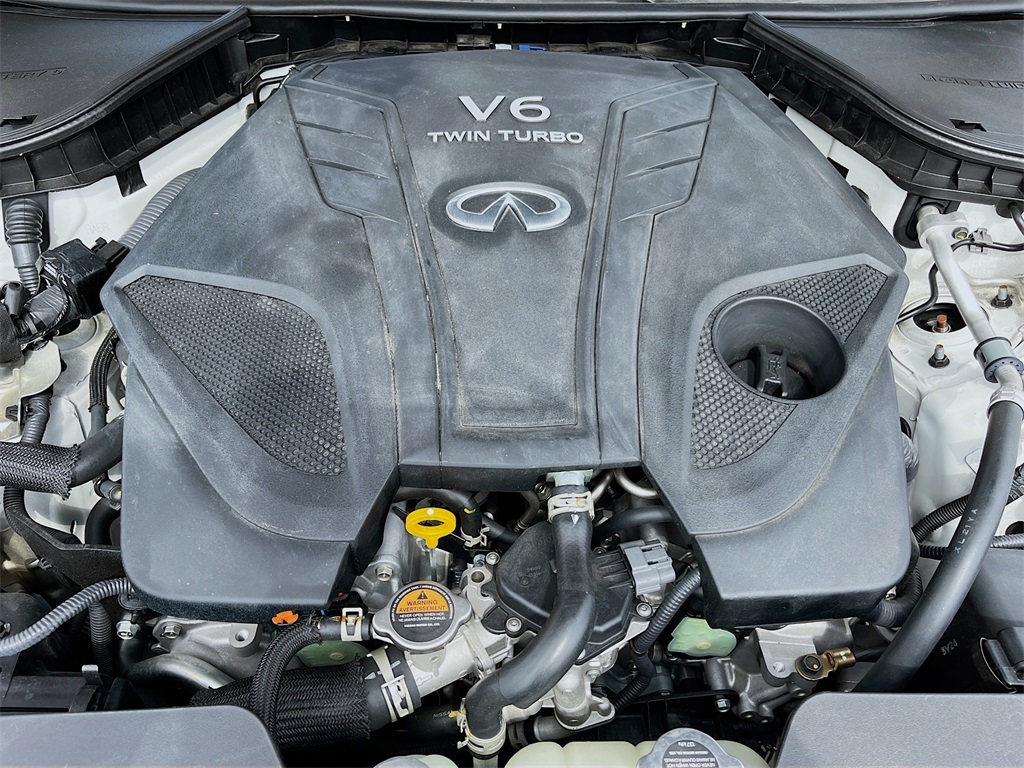 2024 INFINITI Q50 SENSORY White at AutoSavvy Houston Southwest