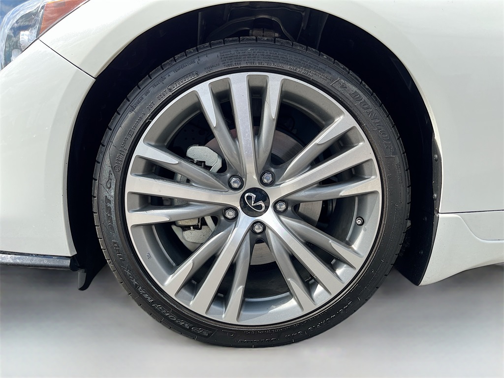 2024 INFINITI Q50 SENSORY White at AutoSavvy Houston Southwest