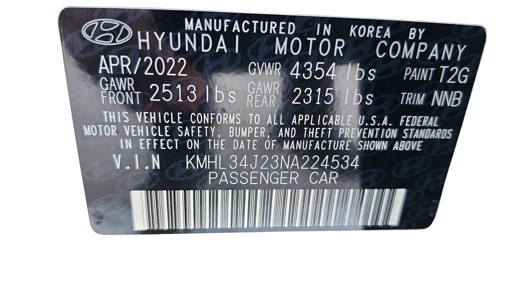 2022 Hyundai Sonata