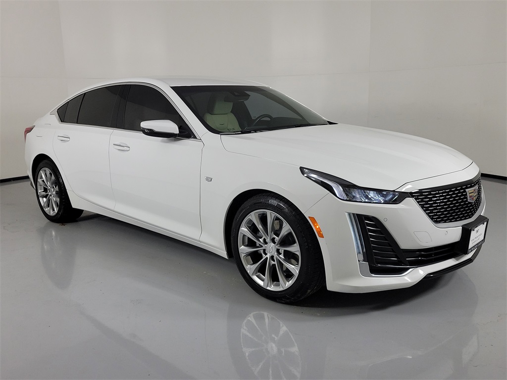 2022 Cadillac CT5 Premium Luxury White at AutoSavvy Houston Southwest