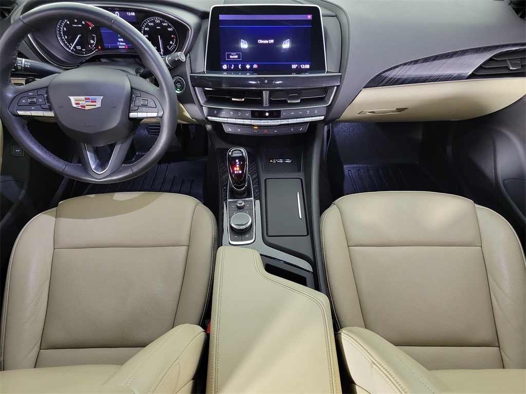 2022 Cadillac CT5 Premium Luxury White at AutoSavvy Houston Southwest