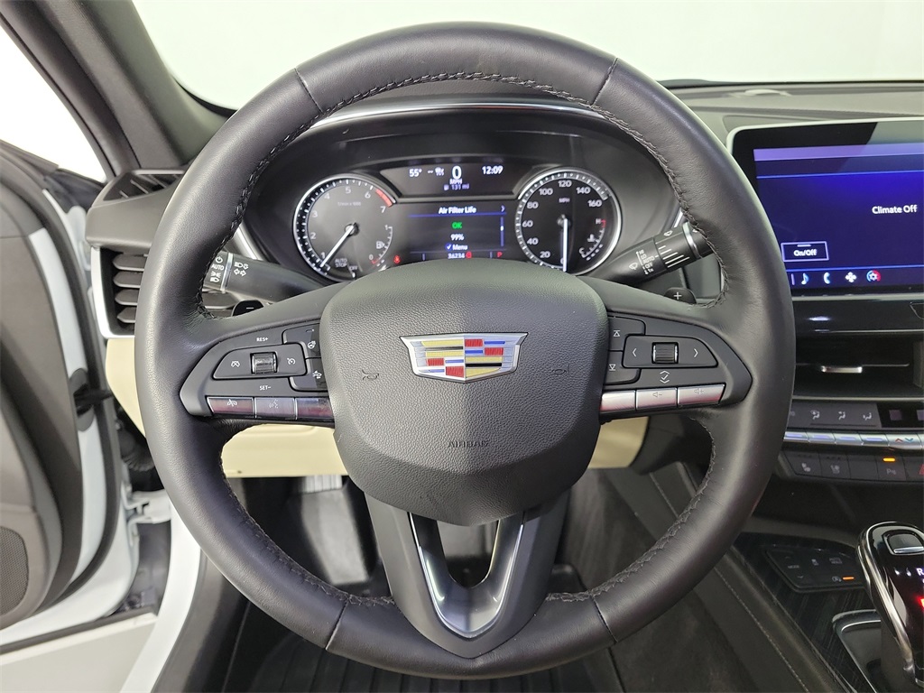 2022 Cadillac CT5 Premium Luxury White at AutoSavvy Houston Southwest