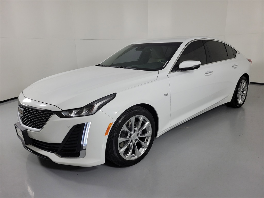 2022 Cadillac CT5 Premium Luxury White at AutoSavvy Houston Southwest