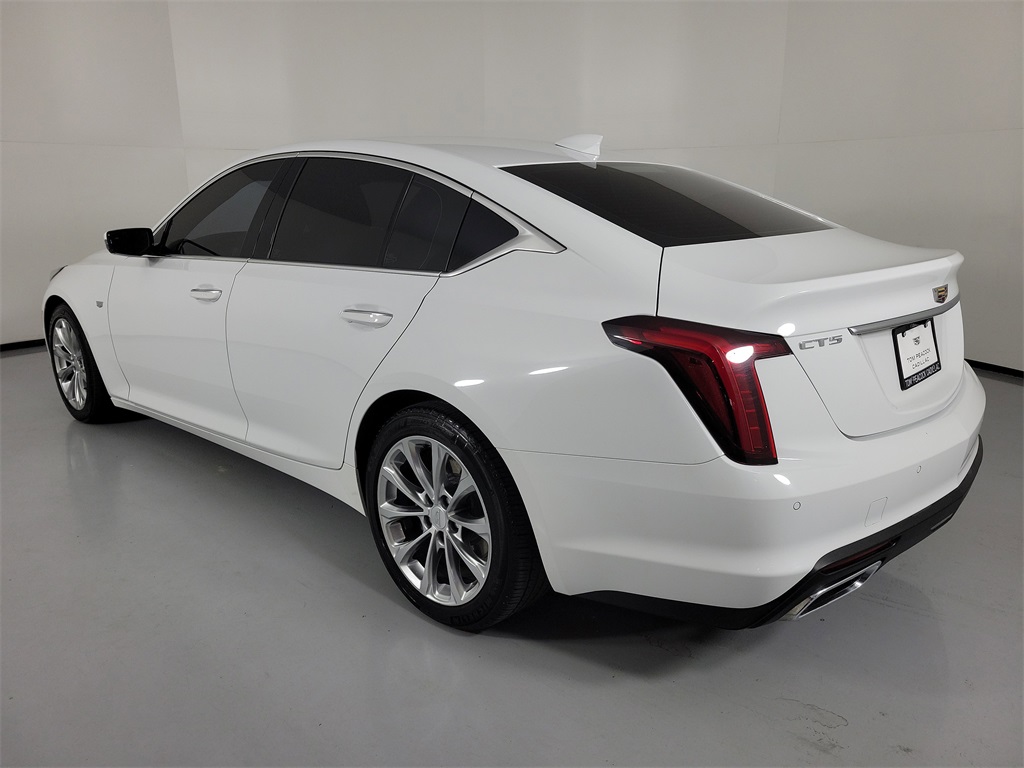 2022 Cadillac CT5 Premium Luxury White at AutoSavvy Houston Southwest