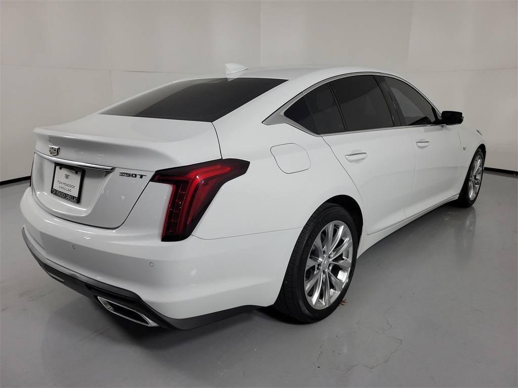 2022 Cadillac CT5 Premium Luxury White at AutoSavvy Houston Southwest