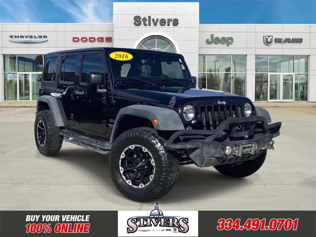 2016 Jeep Wrangler Unlimited Sport S 4WD