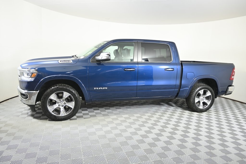 Used 2021 RAM Ram 1500 Pickup Laramie with VIN 1C6SRFJTXMN525612 for sale in Forest Lake, Minnesota