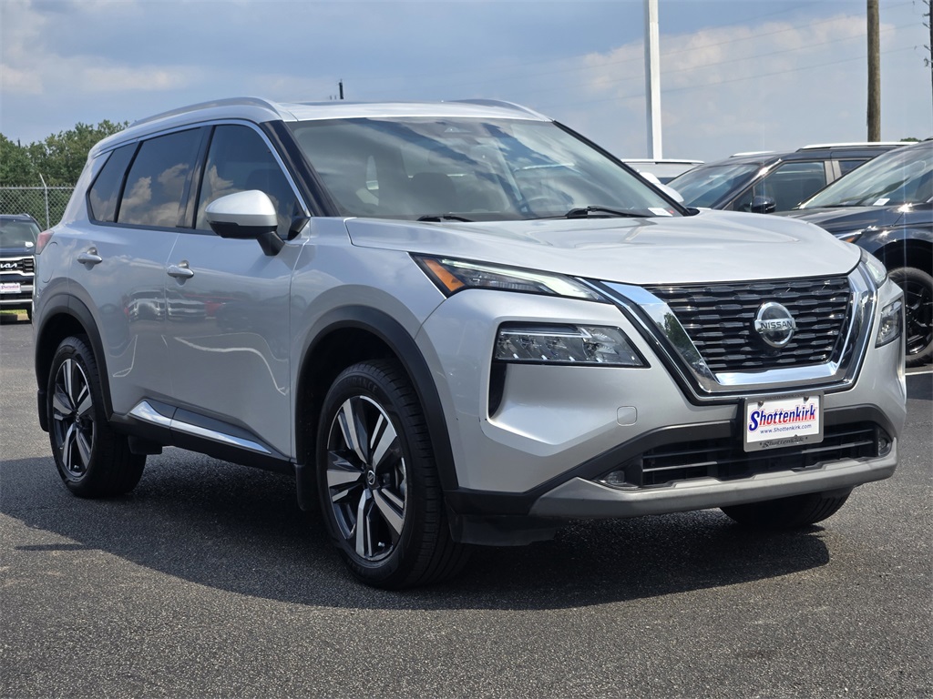 2021 Nissan Rogue SL Silver at Shottenkirk Kia Fort Bend