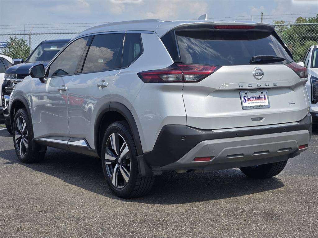 2021 Nissan Rogue SL Silver at Shottenkirk Kia Fort Bend