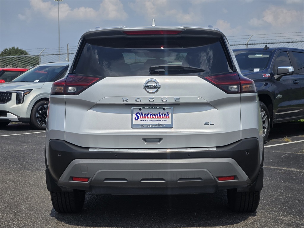 2021 Nissan Rogue SL Silver at Shottenkirk Kia Fort Bend