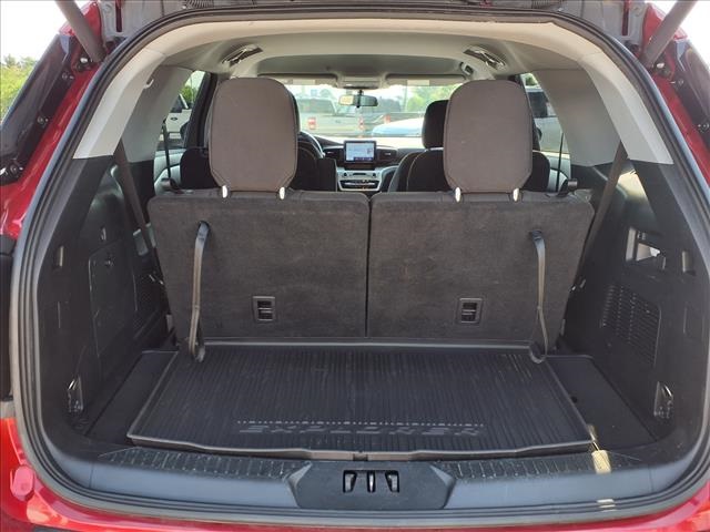 2021 Ford Explorer XLT Red at Durrett Motor Company