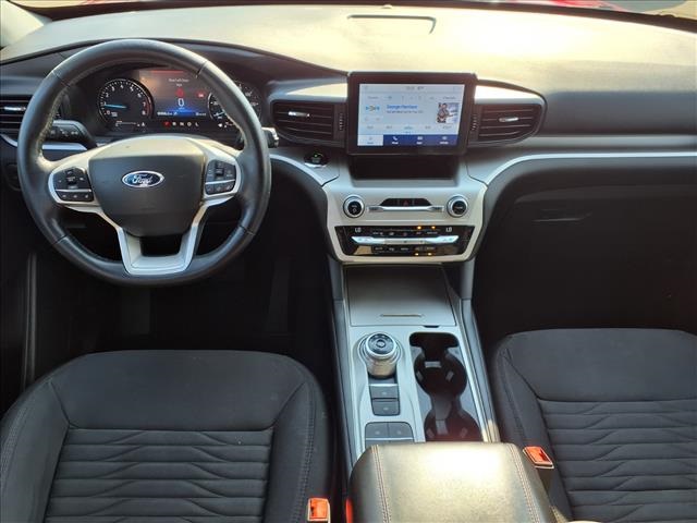 2021 Ford Explorer XLT Red at Durrett Motor Company